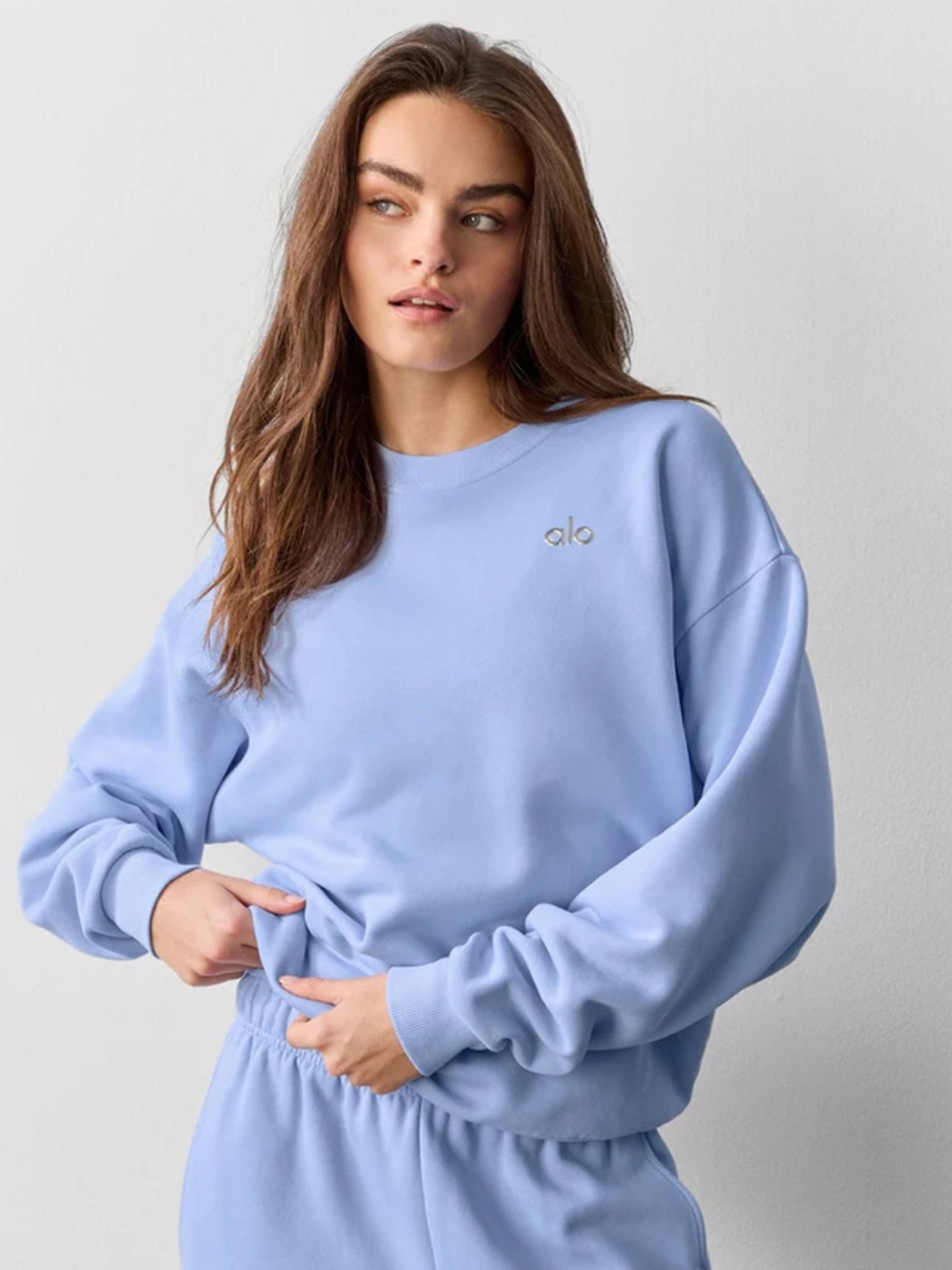 ALO Accolade Crew Neck Pullover